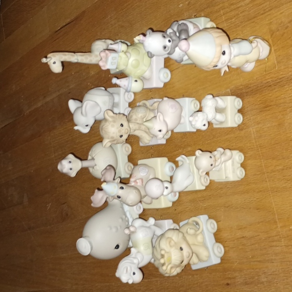 Precious Moments Baby & 1, 2-13 Birthday Train Set